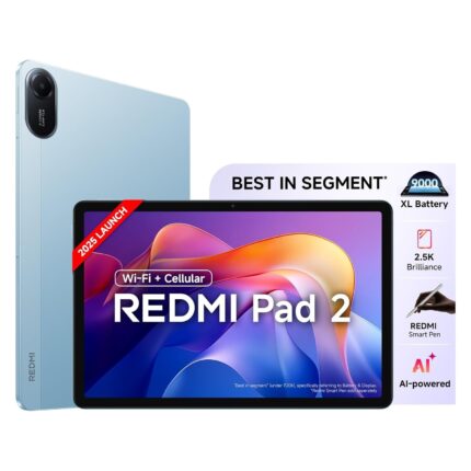 Redmi Pad 2 Wi-Fi + Cellular, Active Pen Support, 27.94cm(11") Model