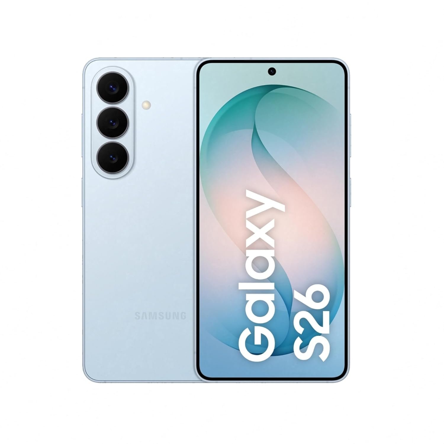 71ifctRkcvL._SL1500_.jpg Samsung Galaxy S26 5G (Sky Blue, 12GB RAM, 256GB Storage), AI Phone - Image 1